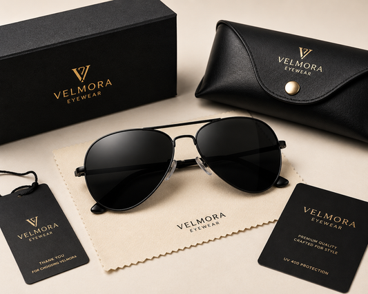 Classic Black Aviator Crafted For Excellence 2026